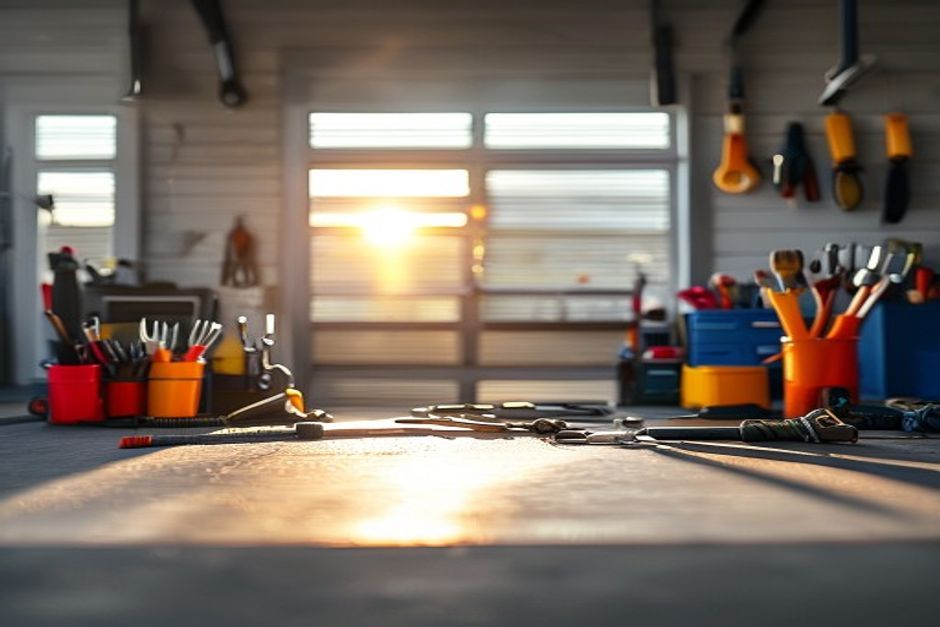 Harry and Sons Garage Door Repairs Inc — professional Garage Door Repair in Simi Valley, branded work van and team — Garage Door Repair near me